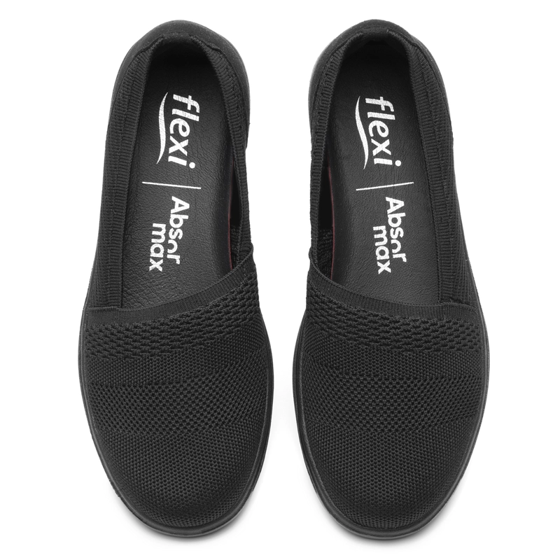 ZAPATILLA MUJER GRECYA 104935 NEGRA - 6