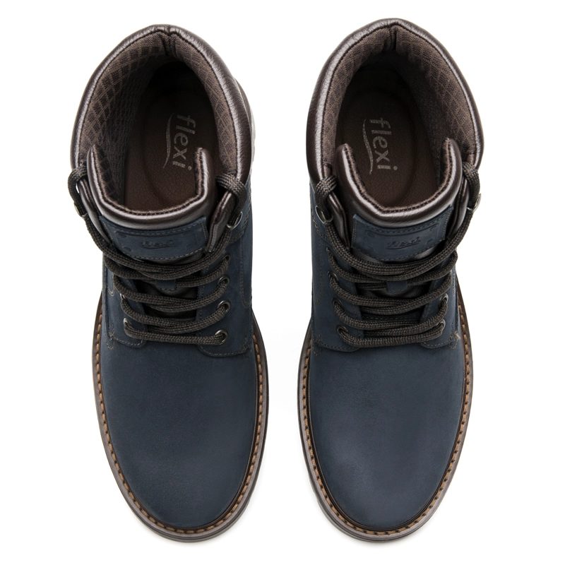 BOTIN MUJER ALDARA 37824 AZUL MARINO - 6