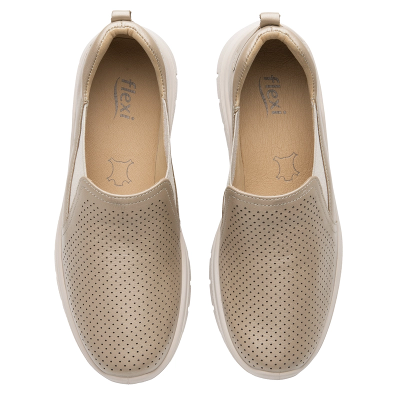 ZAPATILLA MUJER AZURE 130210 DORADA - 6