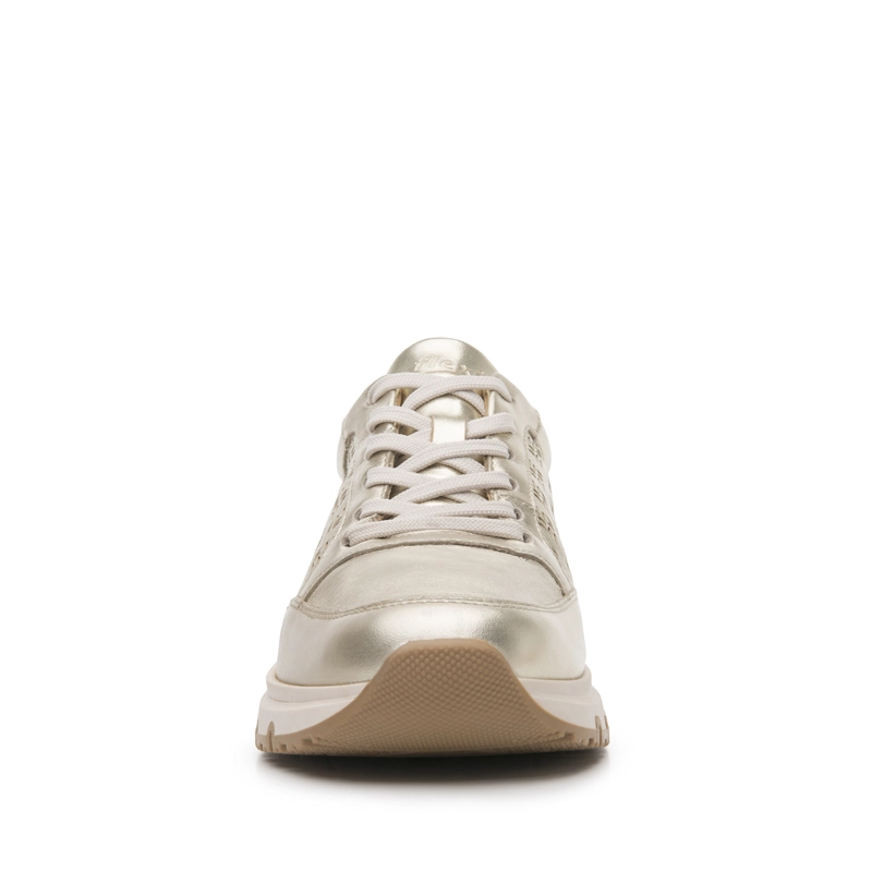 ZAPATILLA MUJER MILDRED 137004 DORADA - 4