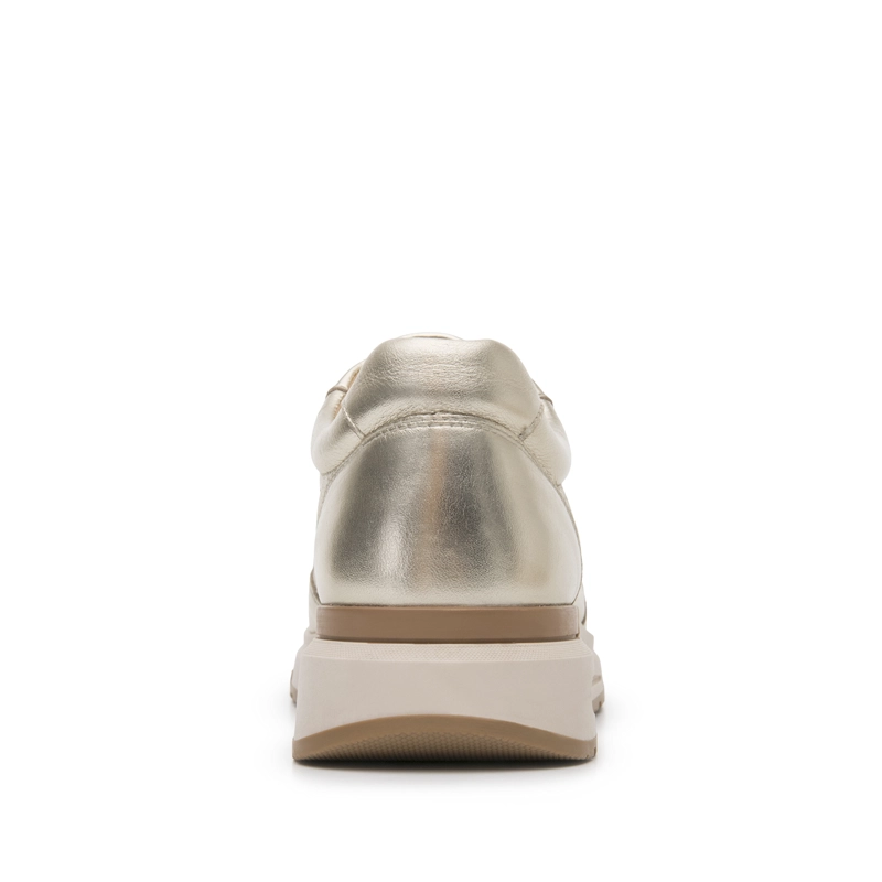 ZAPATILLA MUJER MILDRED 137004 DORADA - 5