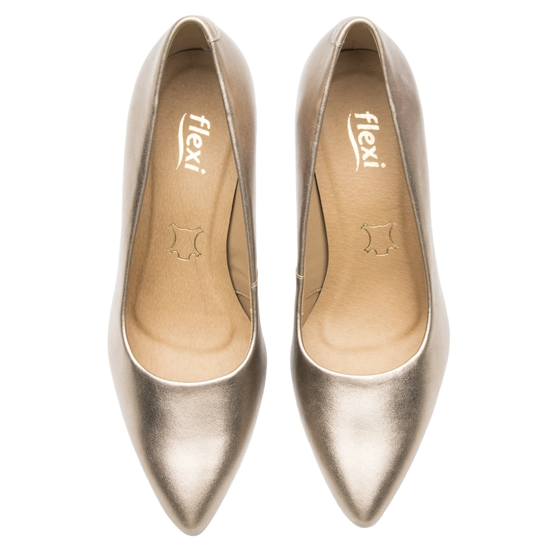 ZAPATO MUJER IDRIS 104505 DORADO - 6