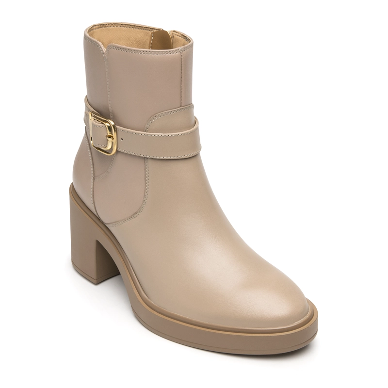 BOTIN FLEXI MUJER ISBELLE 130308 BEIGE - 2