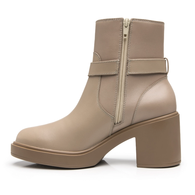 BOTIN FLEXI MUJER ISBELLE 130308 BEIGE - 3