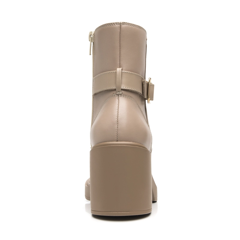 BOTIN FLEXI MUJER ISBELLE 130308 BEIGE - 5