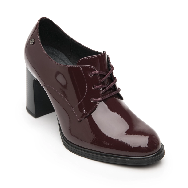 BOOTIE MUJER MARIELA 130610 BURDEO CHAROL - 2
