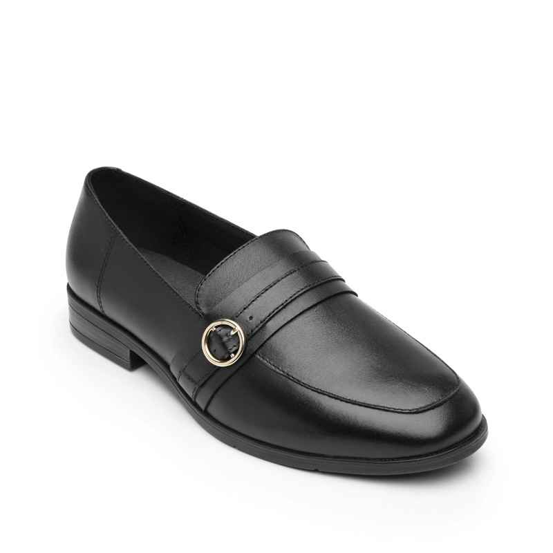 MOCASIN MUJER LORELA 137203 NEGRO - 2