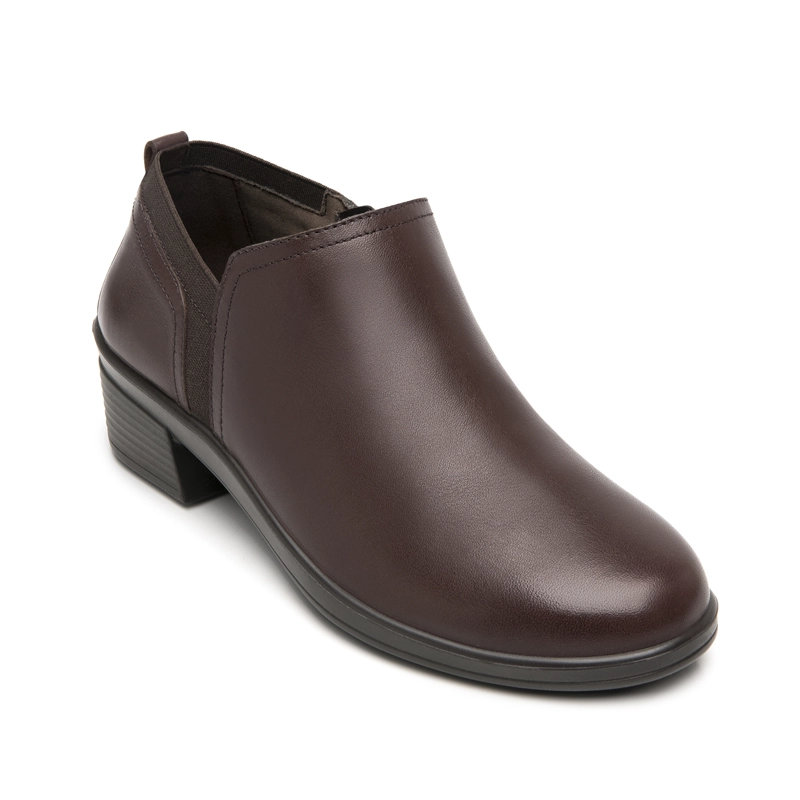 BOOTIE MUJER RAISSA 130009 CAFE  BURDEO - 2