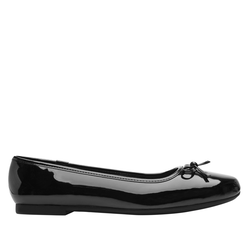 BALLERINA MUJER ATESSA 136804 NEGRO CHAROL - 1