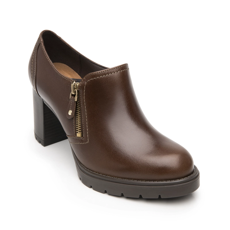 BOOTIE MUJER CARLINE 137102 CAFE  OSCURO - 2