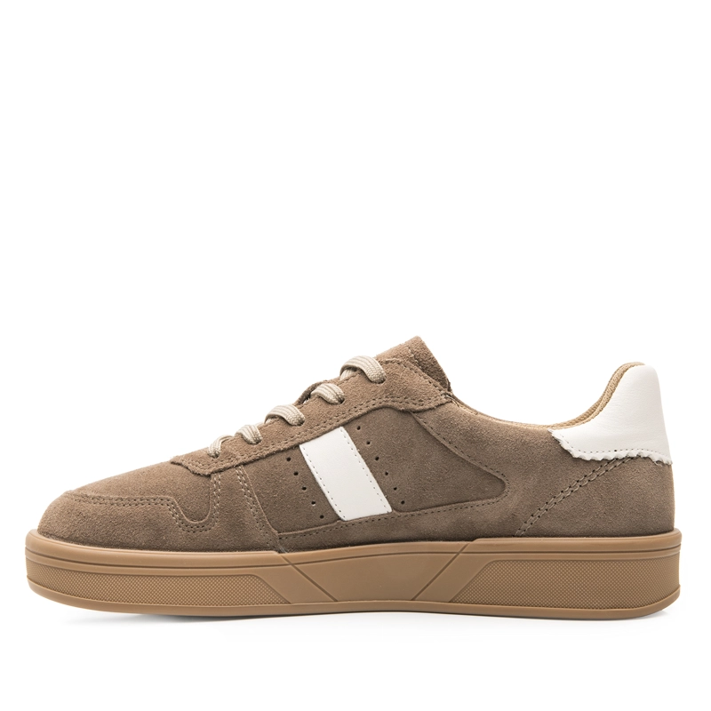 ZAPATILLA MUJER MILAN 134504 TAUPE - 3
