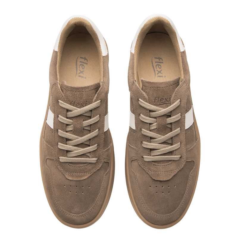 ZAPATILLA MUJER MILAN 134504 TAUPE - 6