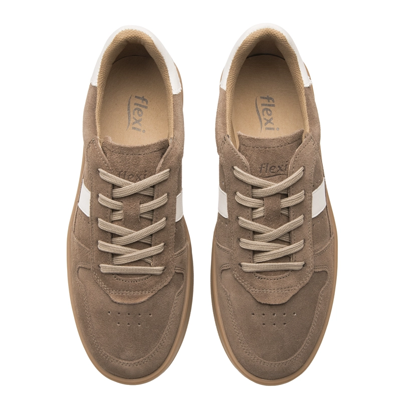 ZAPATILLA MUJER MILAN 134504 TAUPE - 6