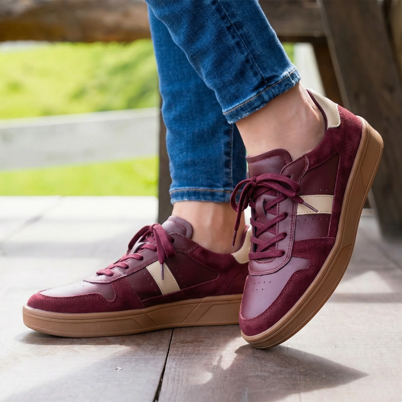 ZAPATILLA MUJER MILAN 134504 BURDEO - 3