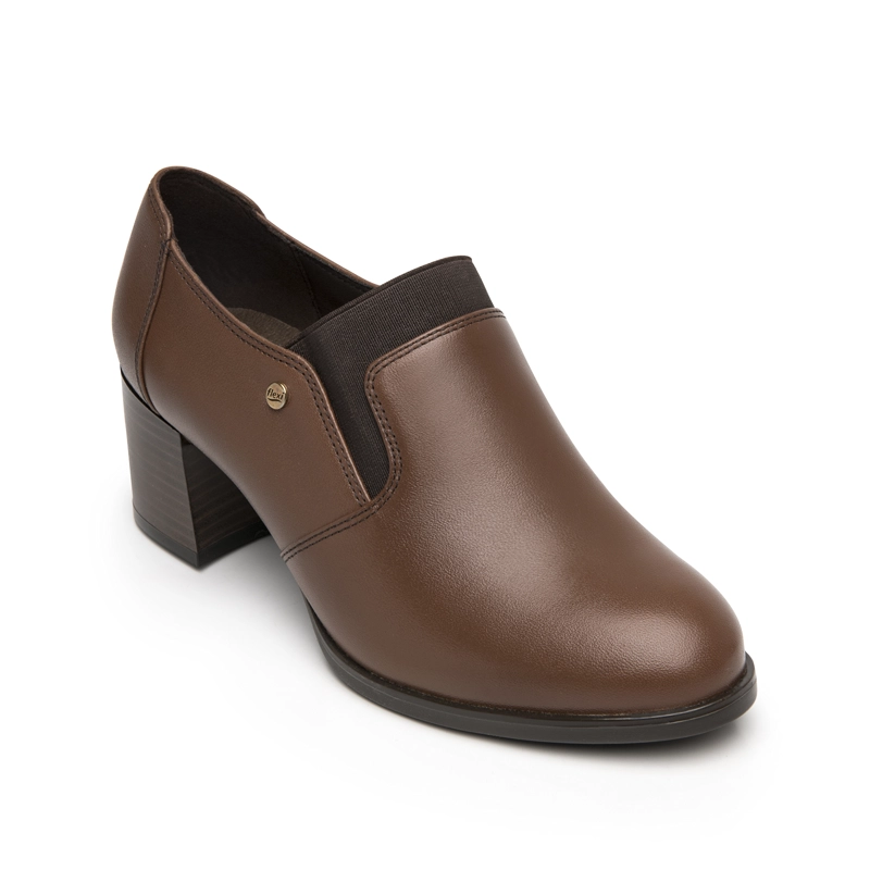 ZAPATO MUJER MERCEDES 137302 CAFE  OSCURO - 2