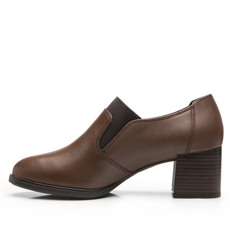 ZAPATO MUJER MERCEDES 137302 CAFE  OSCURO - 4