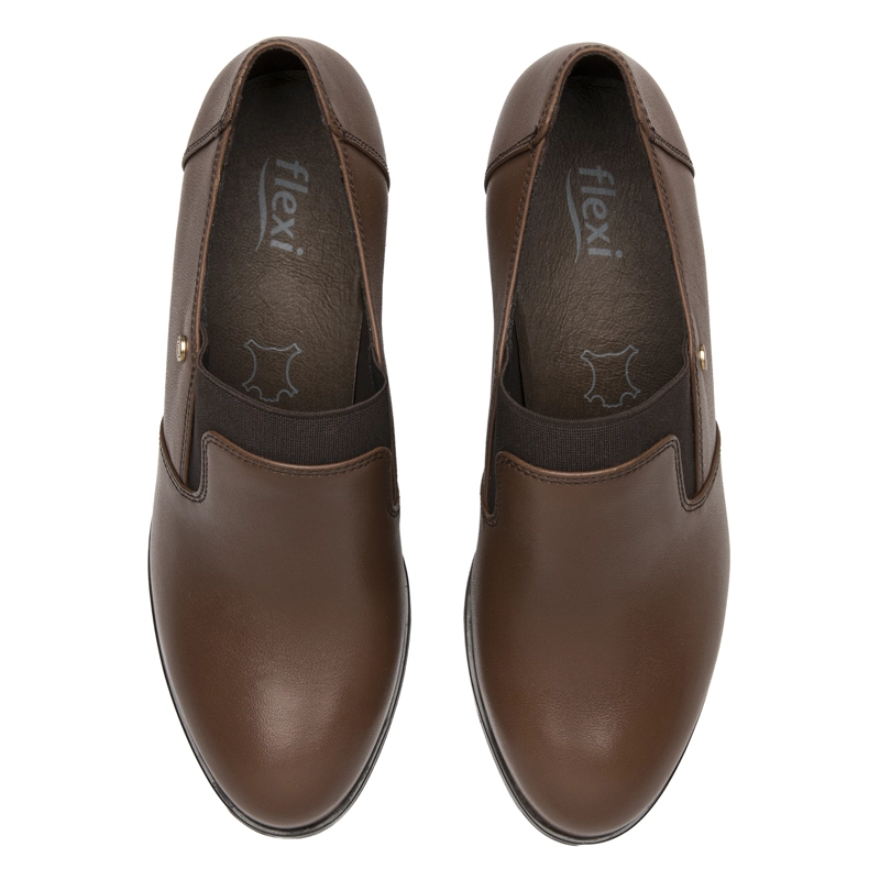 ZAPATO MUJER MERCEDES 137302 CAFE  OSCURO - 7