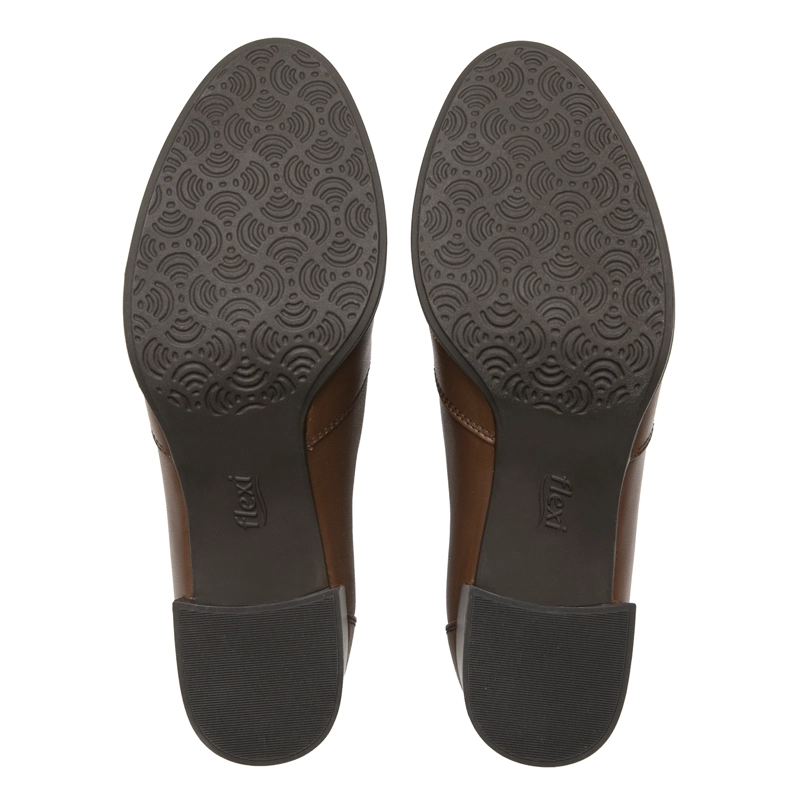 ZAPATO MUJER MERCEDES 137302 CAFE  OSCURO - 8