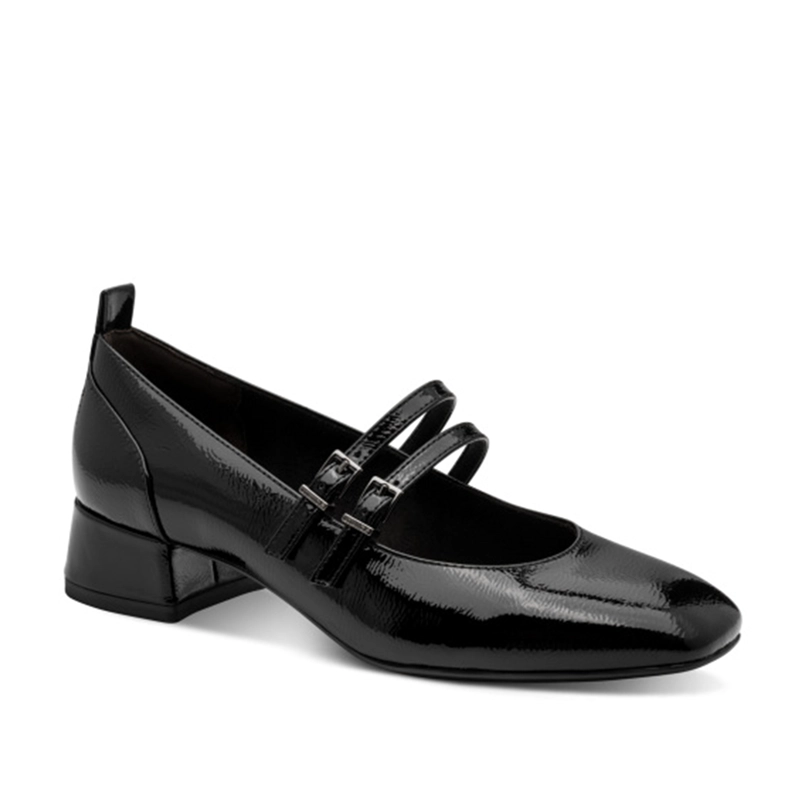 ZAPATO MUJER 22318-43 NEGRO CHAROL - 2