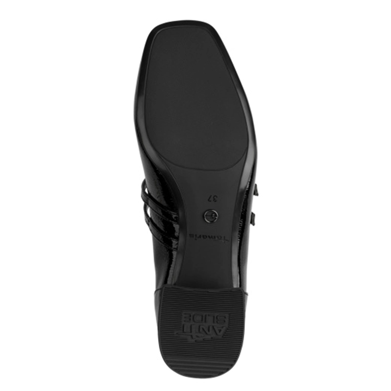 ZAPATO MUJER 22318-43 NEGRO CHAROL - 7
