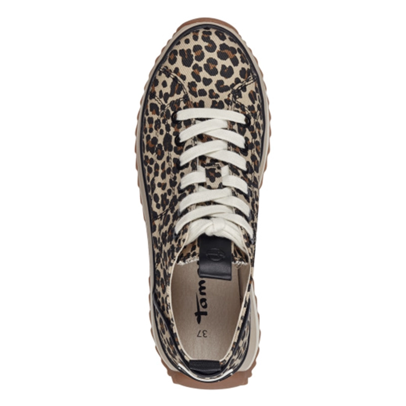 ZAPATILLA MUJER 23731-41 LEOPARDO - 5