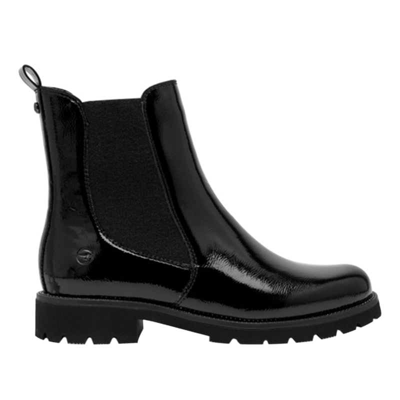 BOTIN MUJER 25483-45 NEGRO CHAROL - 1