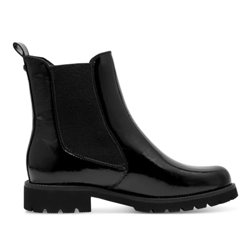 BOTIN MUJER 25483-45 NEGRO CHAROL - 5