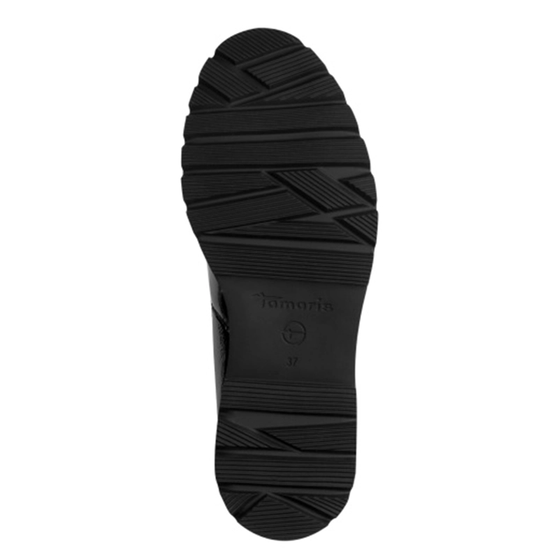 BOTIN MUJER 25483-45 NEGRO CHAROL - 7