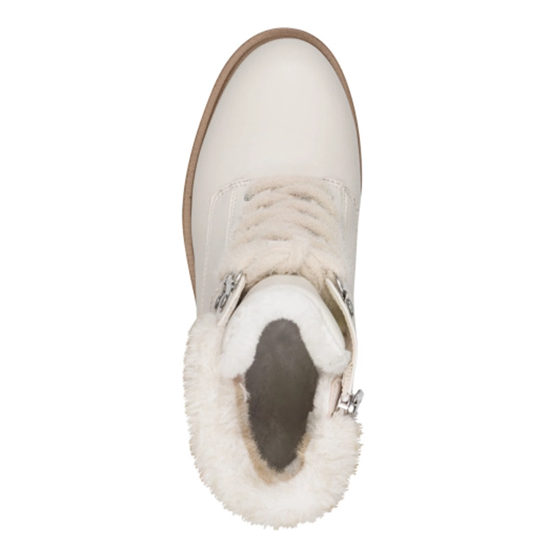 BOTIN TAMARIS MUJER 26266-43 BLANCO CREMA - 6
