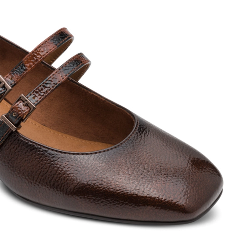 ZAPATO MUJER 22318-43 CAFE - 4