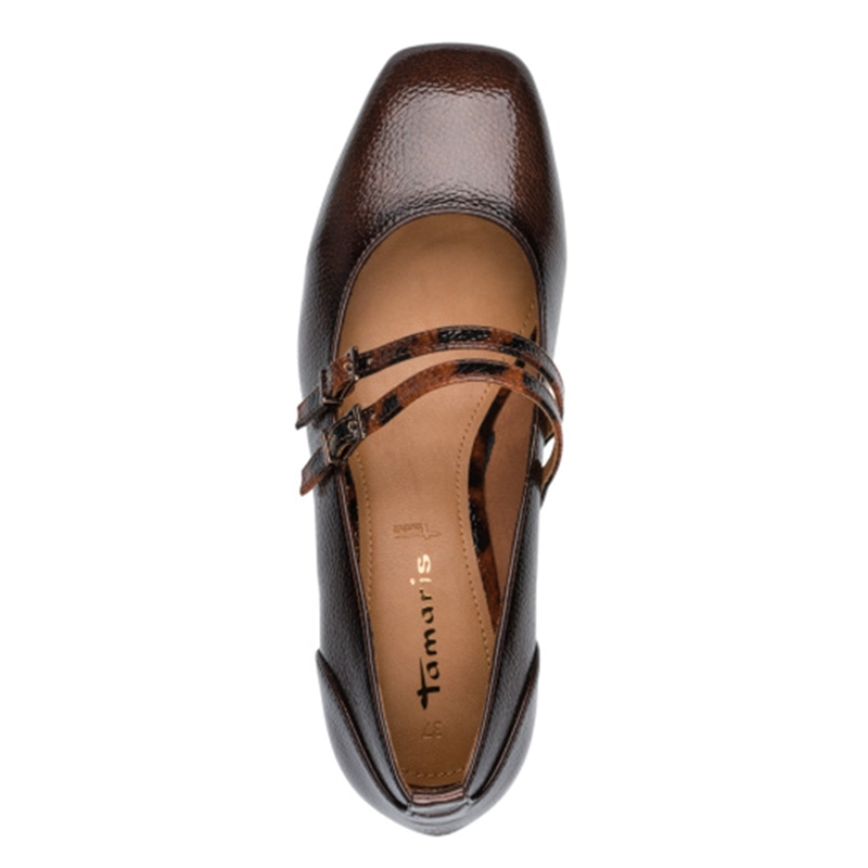 ZAPATO MUJER 22318-43 CAFE - 6
