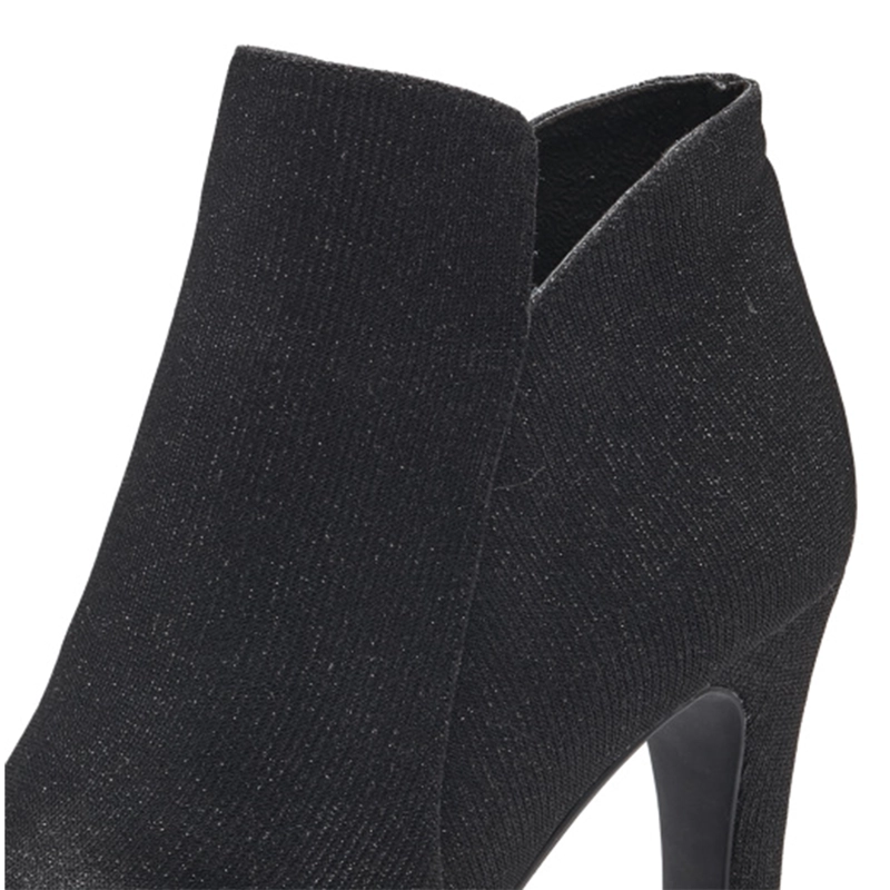 BOOTIE MUJER 25097-41 NEGRO - 3