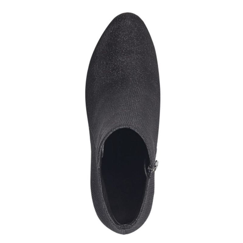 BOOTIE MUJER 25097-41 NEGRO - 5