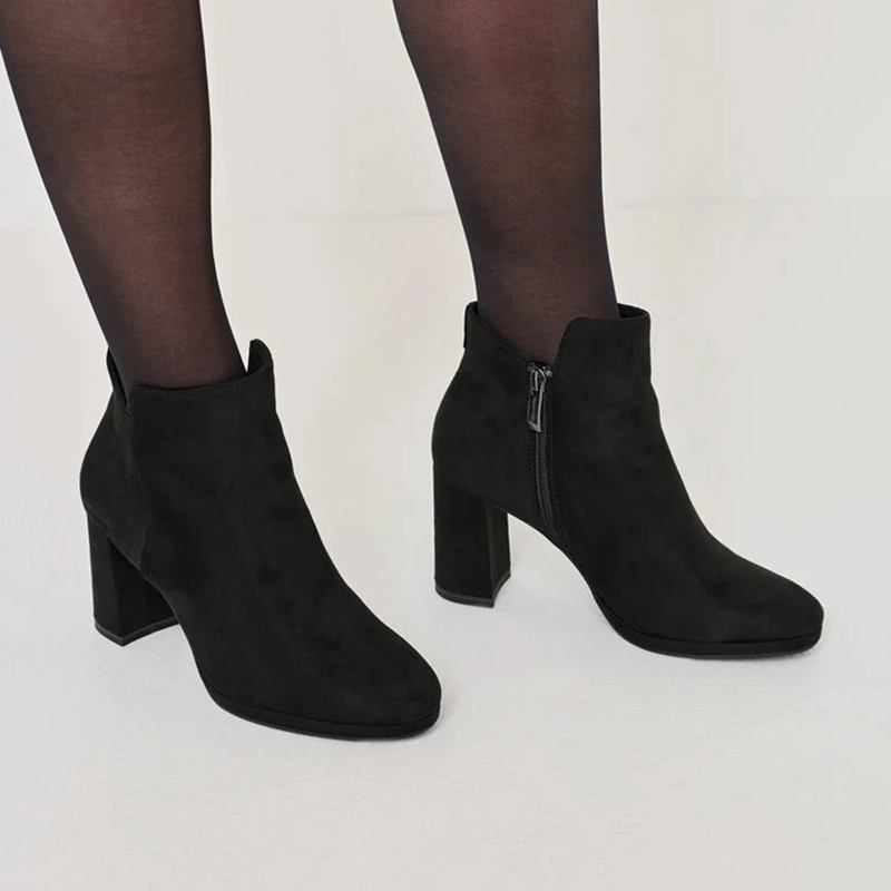 BOTIN MUJER 25362-45 NEGRO - 3