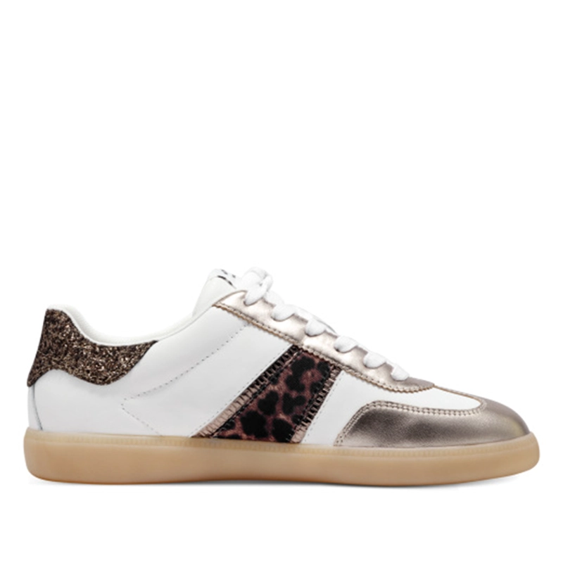 ZAPATILLA MUJER 23624-43 BLANCO LEOPARDO - 1