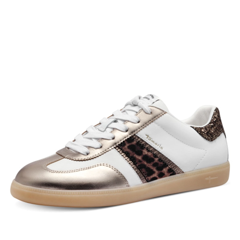 ZAPATILLA MUJER 23624-43 BLANCO LEOPARDO - 2