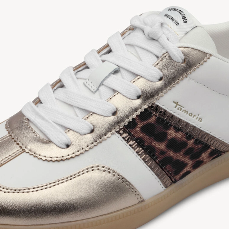 ZAPATILLA MUJER 23624-43 BLANCO LEOPARDO - 4
