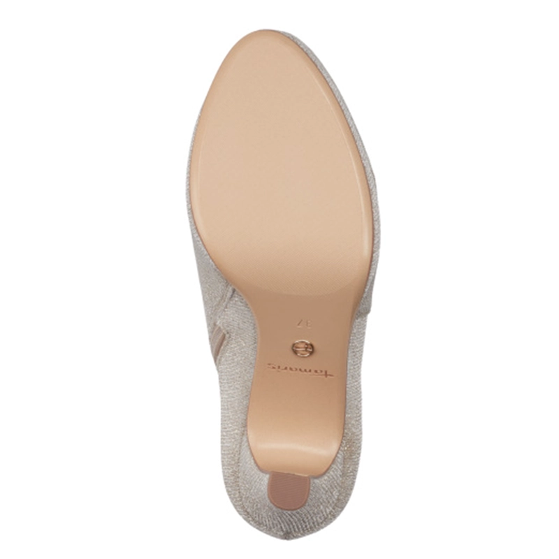 BOOTIE TAMARIS MUJER 25097-41 CHAMPAGNE - 6