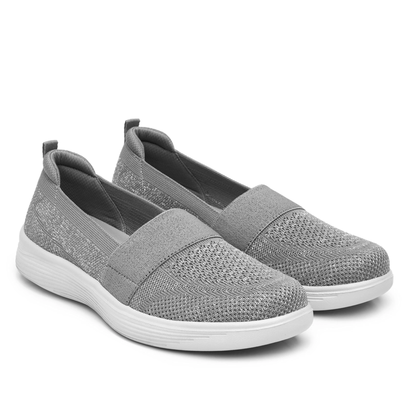 ZAPATILLA MUJER GRECYA 104932 GRIS - 4