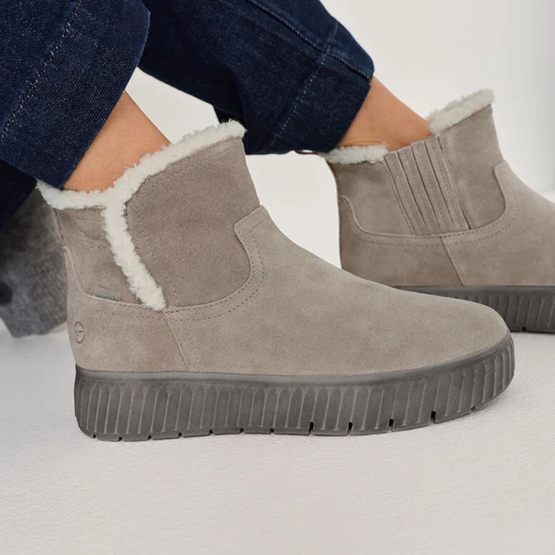 BOTIN MUJER 8642245 GRIS - 5