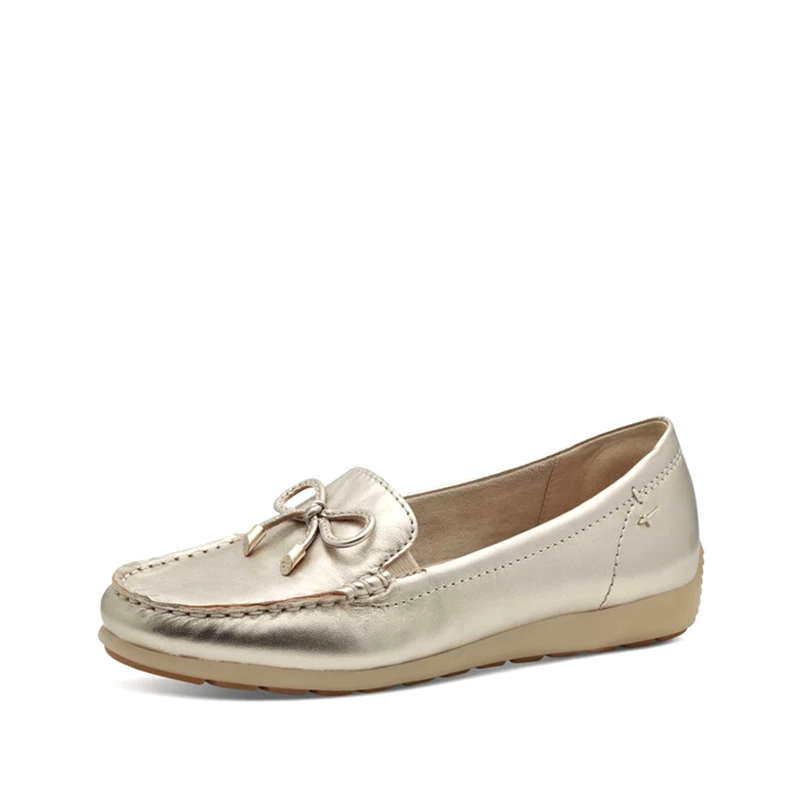 MOCASIN MUJER 8460044 DORADO - 2