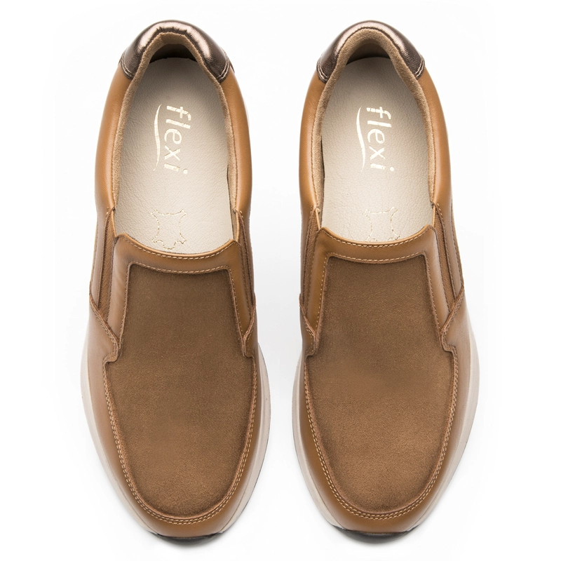 ZAPATILLA FLEXI MUJER KOAN 138302 CAFE - 6