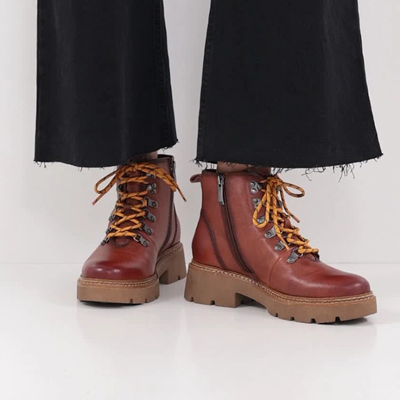 BOTIN MUJER 25212-45 CAFE - 3
