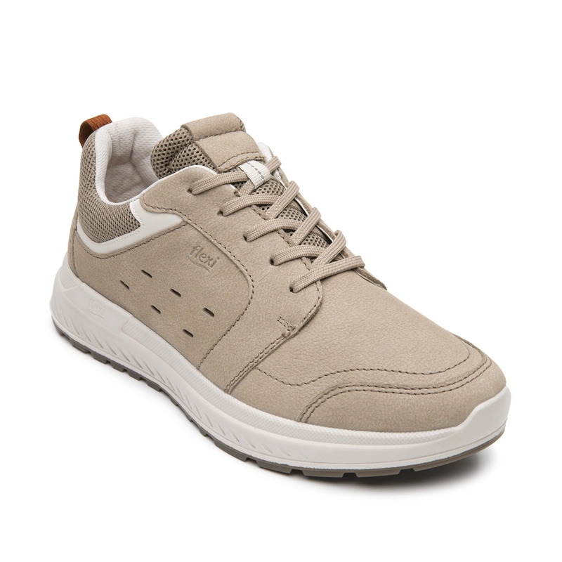 ZAPATILLA HOMBRE OCON 403020 CAFE ARENA - 2