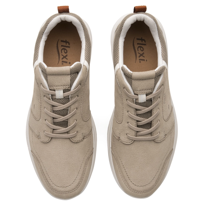 ZAPATILLA HOMBRE OCON 403020 CAFE ARENA - 6