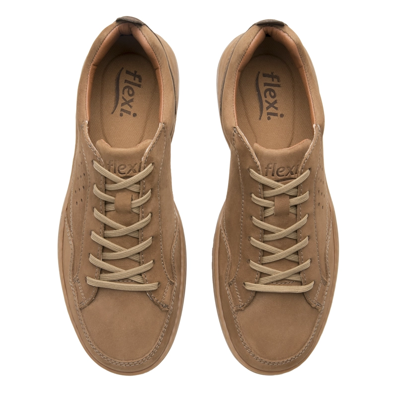 ZAPATILLA HOMBRE JOHNNY 423702 CAFE ARENA - 7