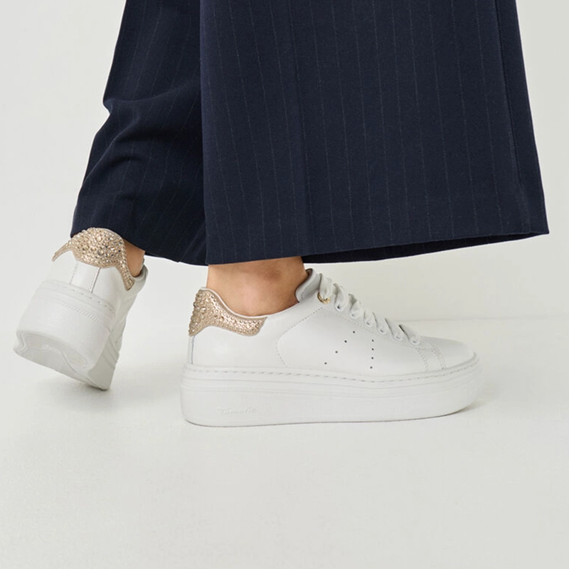 ZAPATILLA MUJER 23755-45 BLANCO - 3