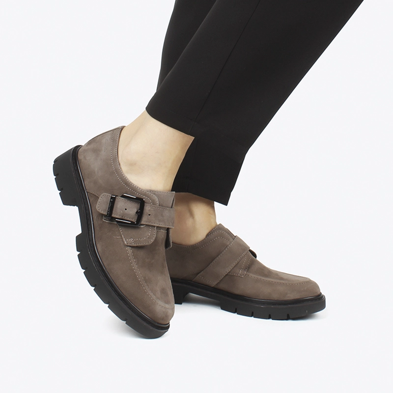 ZAPATO MUJER 84316-45 TAUPE - 5