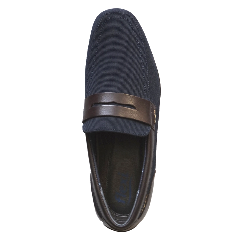 MOCASIN HOMBRE SOHO 68617 AZUL - 4