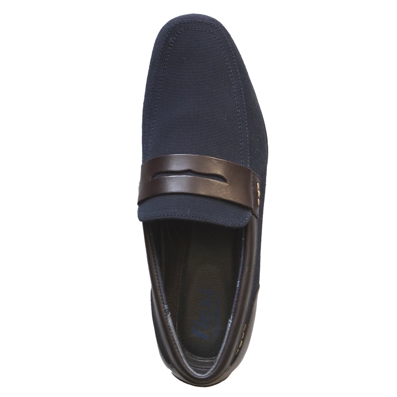 MOCASIN HOMBRE SOHO 68617 AZUL - 4